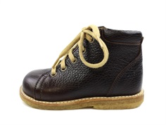 Angulus dark brown shoes with laces